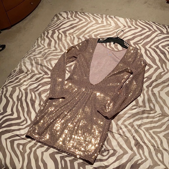 NWOT Windsor Gold color dress! - Picture 4 of 4